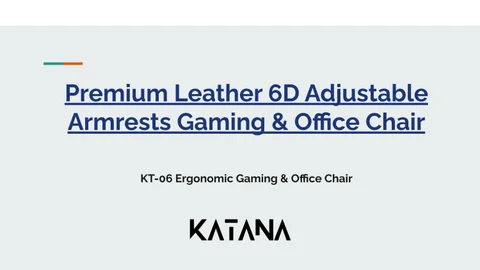 katanaergo 家具目录 · 高端 皮革 6D Adjustable Armrests Gaming × 办公 椅