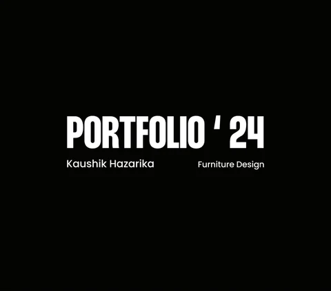 Kaushik Hazarika 家具目录 · Portfolio 家具 Design