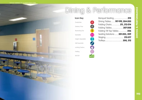 Procurement Services KCS 家具目录 Dining 2017/18