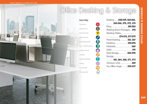 KCS 家具目录 办公 Desking × 收纳 2017/18