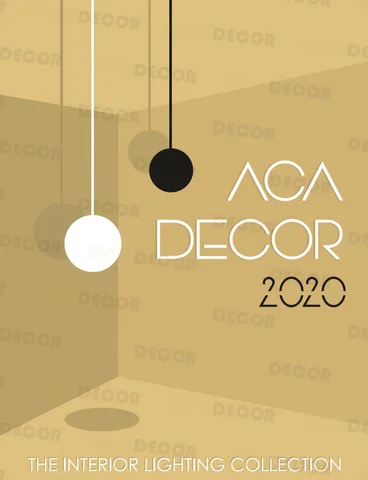 ACA 软装 2020 册 1