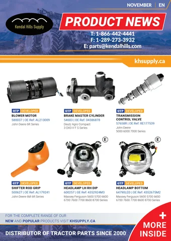 November Product News Is Here!!