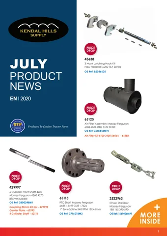 Kendal Hills Supply 灯饰目录 · July 2020 Product News