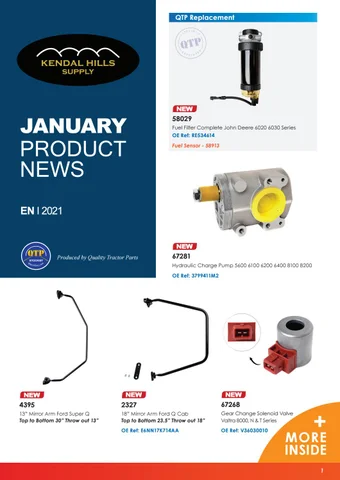 Kendal Hills Supply 灯饰目录 · January 2021 Product News