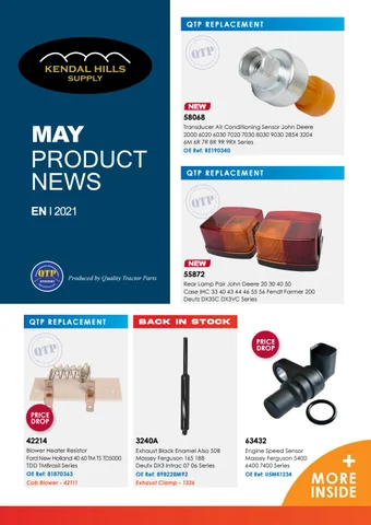 Kendal Hills Supply 灯饰目录 · May 2021 Product News