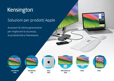 Kensington Soluzioni per prodotti Apple 2024