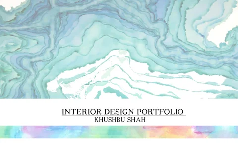 Khusbhu Shah 灯饰目录 · 室内 design portfolio