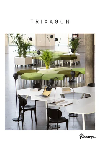 Kinnarps Group 家具目录 · TRIXAGON 凳 - English