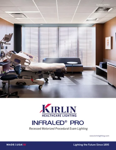 INFRALED PRO Recessed Motorized Procedural Exam 灯饰