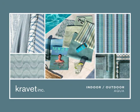Kravet LLC Indoor 户外 Aqua 型录