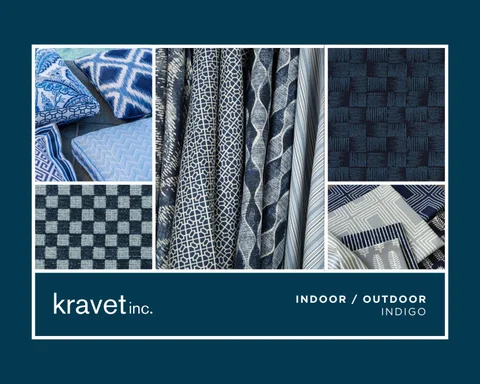 Kravet LLC Indoor 户外 Indigo 型录