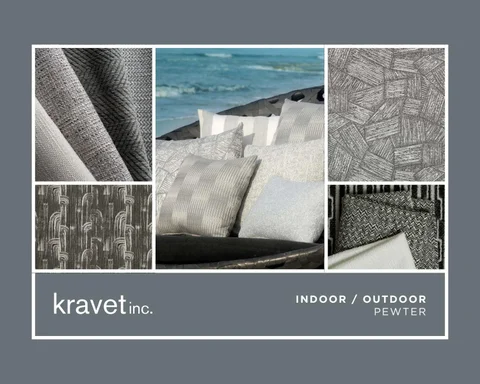 Kravet LLC Indoor 户外 Pewter 型录