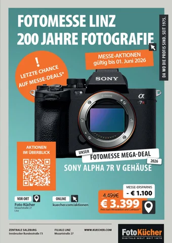 FOTOMESSE LINZ Aktionsbooklet