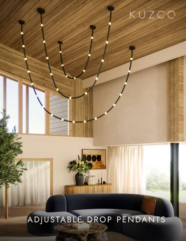 2025 Kuzco Group Adjustable Drop Pendants 家具手册