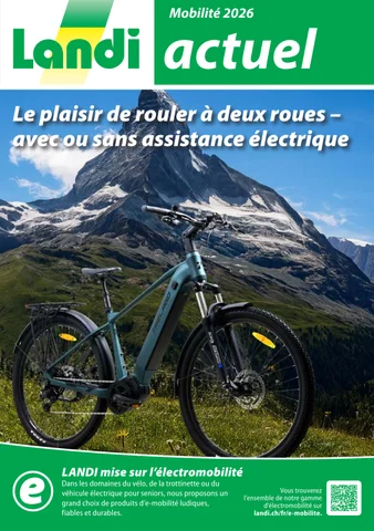 LANDI Prospectus à theme mobilite velo
