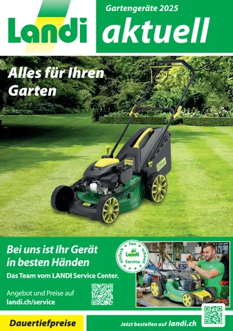 LANDI Themenflyer Gartengeräte