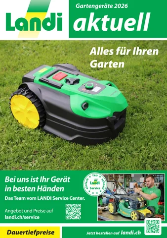 LANDI Themenflyer Gartengeraete 2026