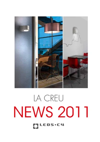 LedsC4 灯饰目录 · LA CREU NEWS 2011