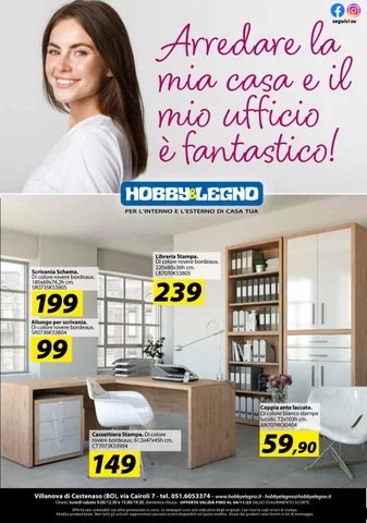 pubblicitaria 家具目录 · Hobby&Legno volantino 家具 2023