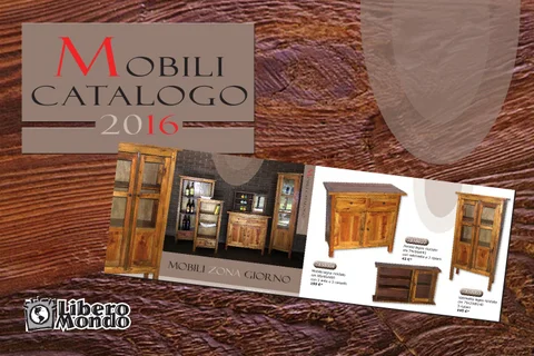 LiberoMondo 家具目录 · Catalogo 家具 e complementi di 家具 - legno riciclato
