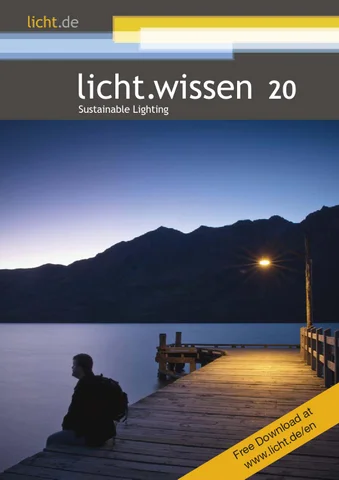 licht.wissen 编号 20 “Sustainable 灯饰 “