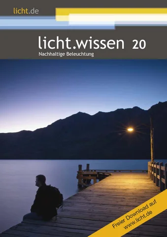licht.wissen 20 „Nachhaltige Beleuchtung"