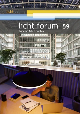 licht.forum 59: Moderne Arbeitswelten