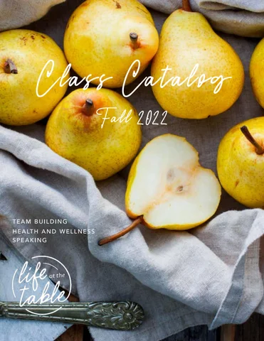 Live, Virtual Cooking Class 家具目录 Fall 2022