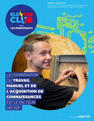 Electroclub pour les enseignants 5 - janvier 2023