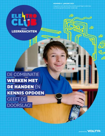 Elektroclub voor leerkrachten 5 - januari 2023