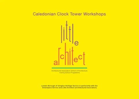 Participatory design workshop at the Caledonian Clock Tower