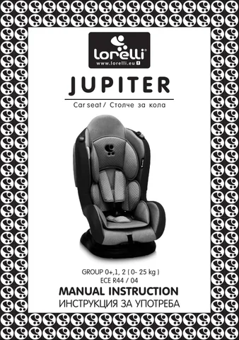 Car Seat JUPITER+SPS Manual Instruction 2020