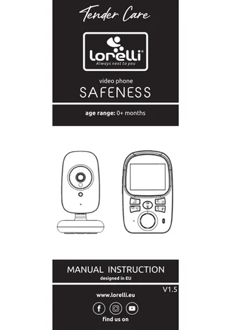电子版 Video Phone "SAFENESS" Manual Instruction