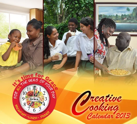 Grace 2013 Creative Cooking Calendar