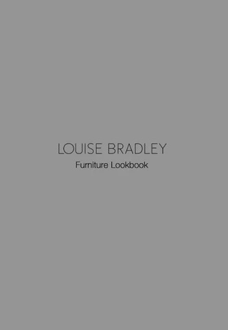 Louise Bradley 家具 型录