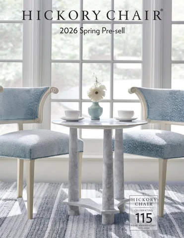 Hickory Chair 家具目录 · 春季 2026 Pre-Sell