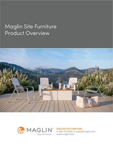 Maglin Site Furniture 家具目录 · Product Overview