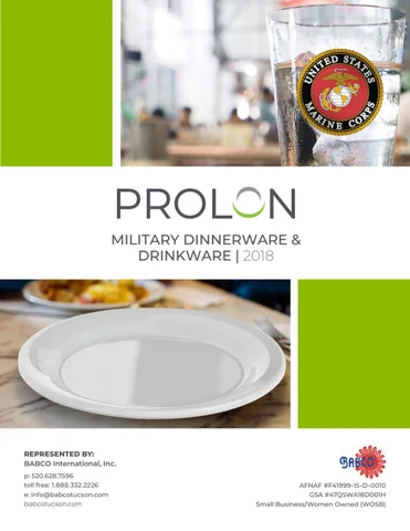 Prolon Military 家具目录