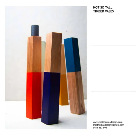 Not So Tall Timber Vases