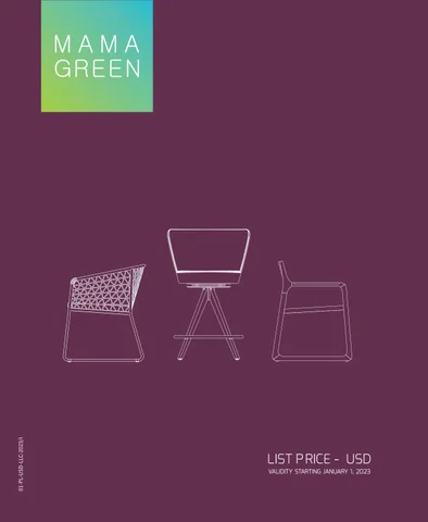 MAMAGREEN USD PRICELIST validity january 2023