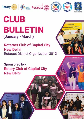 Club Bulletin of Rotaract Club of Capital City New Delhi, 册 - 3