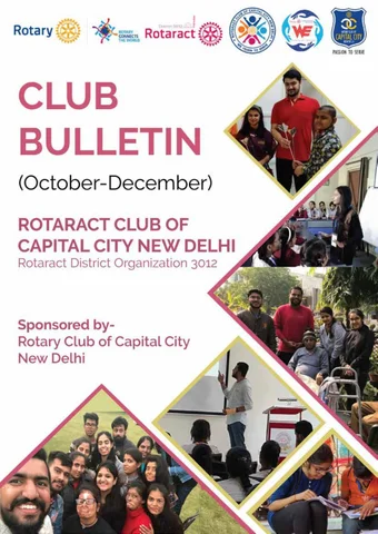 Club Bulletin of Rotaract Club of Capital City New Delhi, 册 - 2