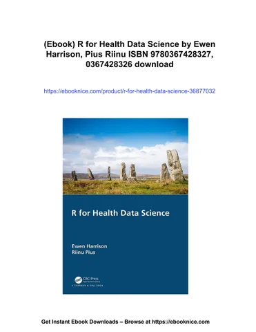 ewen harrison, pius riinu isbn 9780367428327, 0367428326 - The 灯饰目录 · (ebook) r for health data science by