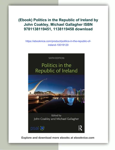 john coakley, michael gallagher isbn 9781138119451, 1 灯饰目录 · (ebook) politics in the republic of ireland by