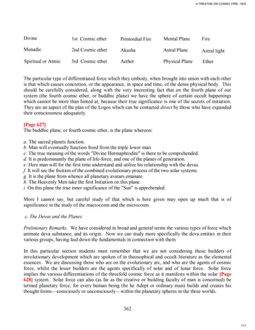 Treatise on Cosmic Fire 2 of 2