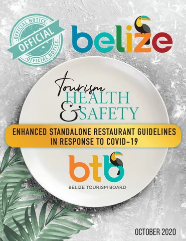 Belize - Enhanced Standalone 餐饮 Guidelines in Response to Covid-19