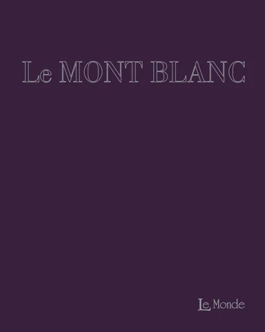 Catalogo le mont blanc