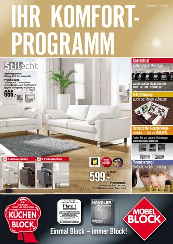 Russmedia Digital GmbH 家具目录 · Moebel block kw52