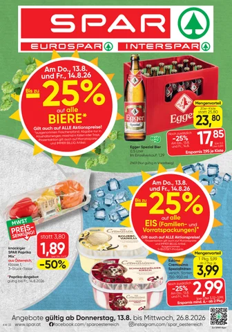 SPAR KW33 2026