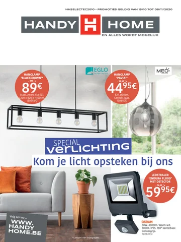 MENO 灯饰目录 · Folder HandyHome Special 照明 TEC 2020